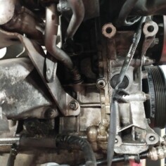 Demontage bis auf Rumpfmotor